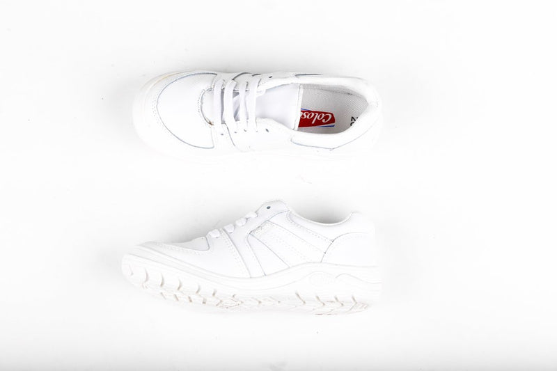 Tenis Blanco con Cintas